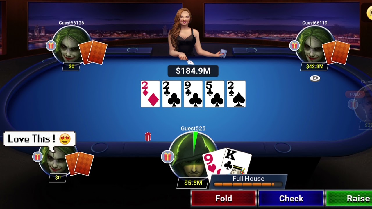 Trình tự 4 vòng trong một ván Poker Hb88