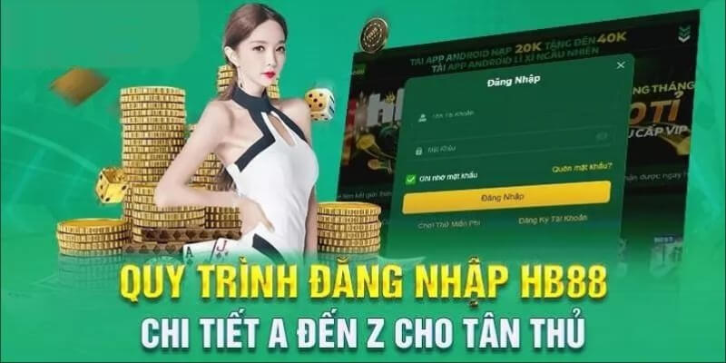 Đăng nhập Hb88 trên điện thoại - Các bước đơn giản